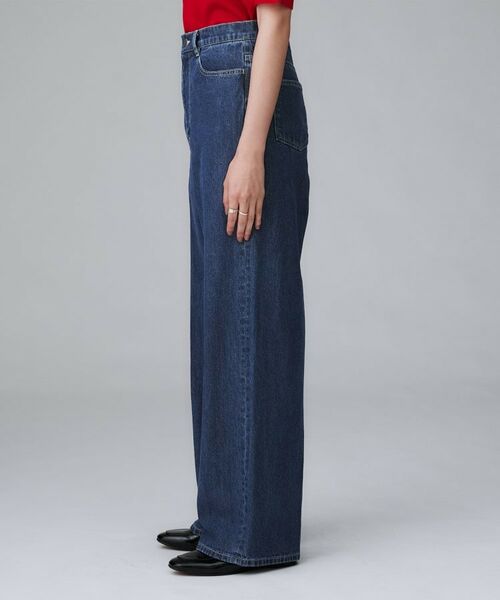 UNTITLED / アンタイトル デニムパンツ | 【グレー/ブルー/ジーンズ】ソフトワイドデニムパンツ | 詳細11
