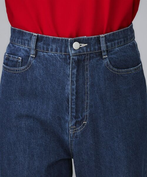 UNTITLED / アンタイトル デニムパンツ | 【グレー/ブルー/ジーンズ】ソフトワイドデニムパンツ | 詳細13