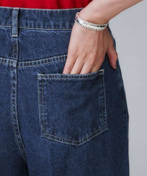UNTITLED / アンタイトル デニムパンツ | 【グレー/ブルー/ジーンズ】ソフトワイドデニムパンツ | 詳細16