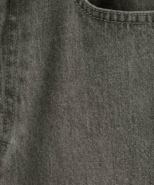 UNTITLED / アンタイトル デニムパンツ | 【グレー/ブルー/ジーンズ】ソフトワイドデニムパンツ | 詳細5