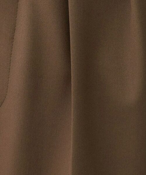 UNTITLED / アンタイトル パンツ | 【はっ水/後ろウエストゴム/リラクシー】ストレッチ2タックワイドパンツ | 詳細12