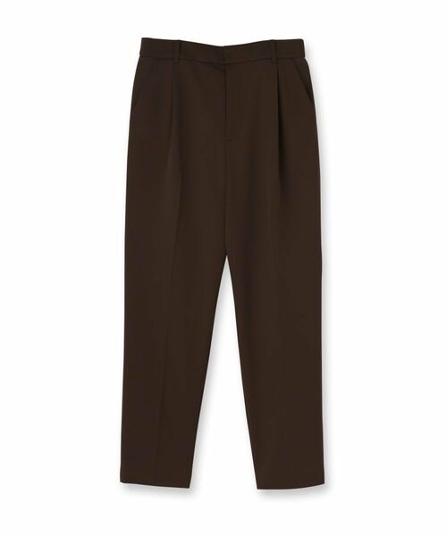 UNTITLED / アンタイトル ショート・ハーフ・半端丈パンツ | 【はっ水/後ろウエストゴム/洗える】ストレッチテーパードパンツ | 詳細1