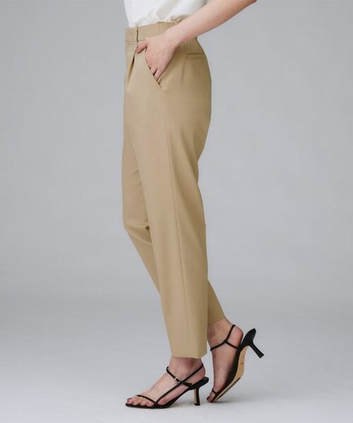 UNTITLED / アンタイトル ショート・ハーフ・半端丈パンツ | 【はっ水/後ろウエストゴム/洗える】ストレッチテーパードパンツ | 詳細14