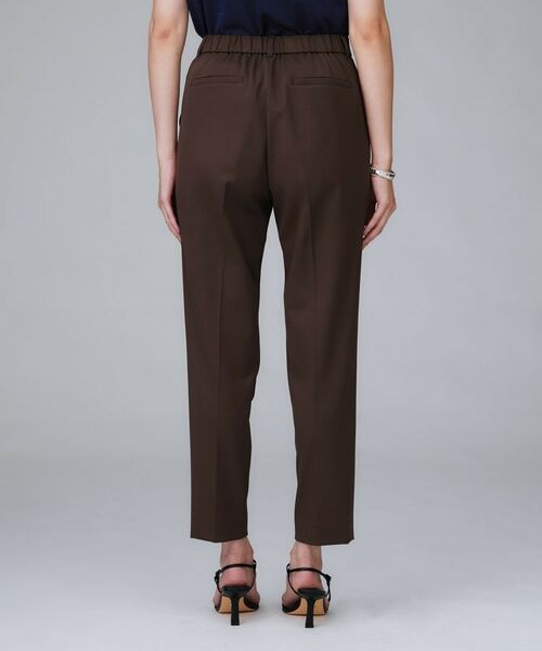 UNTITLED / アンタイトル ショート・ハーフ・半端丈パンツ | 【はっ水/後ろウエストゴム/洗える】ストレッチテーパードパンツ | 詳細19