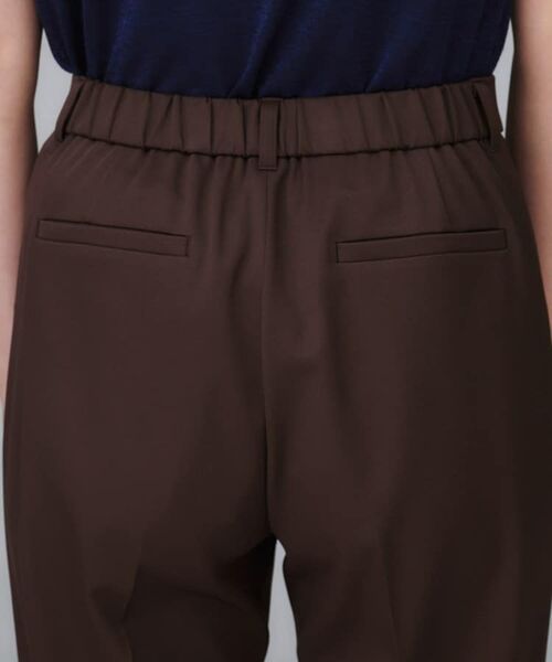 UNTITLED / アンタイトル ショート・ハーフ・半端丈パンツ | 【はっ水/後ろウエストゴム/洗える】ストレッチテーパードパンツ | 詳細22