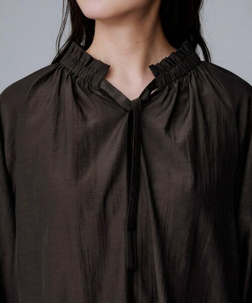 UNTITLED / アンタイトル シャツ・ブラウス | 【キャンディスリーブ/エレガント】フリルギャザーネックブラウス | 詳細18