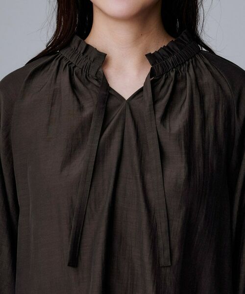 UNTITLED / アンタイトル シャツ・ブラウス | 【キャンディスリーブ/エレガント】フリルギャザーネックブラウス | 詳細19