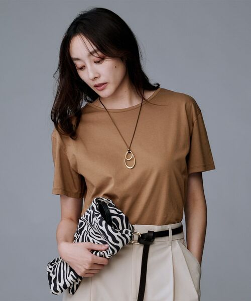 UNTITLED / アンタイトル Tシャツ | 【接触冷感/コットン100/洗える/Tシャツ】半袖天竺プルオーバー | 詳細10