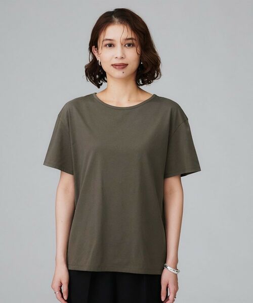 UNTITLED / アンタイトル Tシャツ | 【接触冷感/コットン100/洗える/Tシャツ】半袖天竺プルオーバー | 詳細14