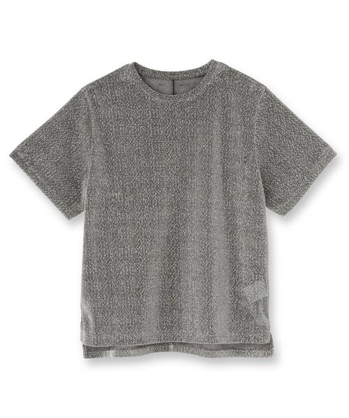 UNTITLED / アンタイトル Tシャツ | 【洗える】ラメシアーTシャツ | 詳細1