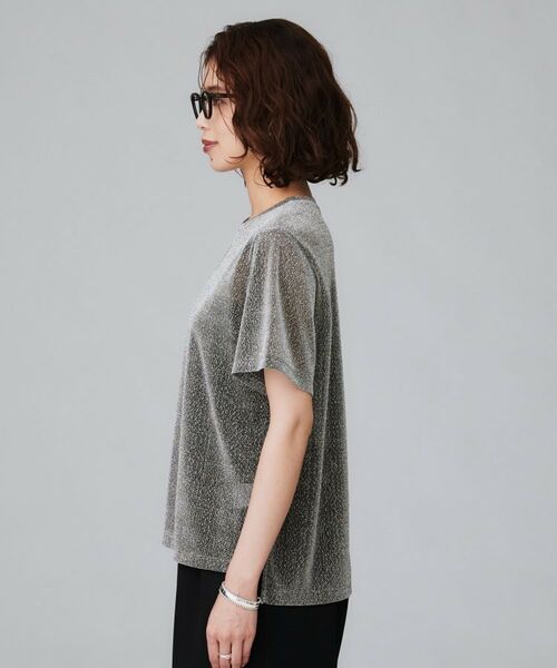 UNTITLED / アンタイトル Tシャツ | 【洗える】ラメシアーTシャツ | 詳細17