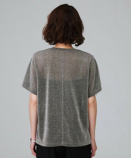 UNTITLED / アンタイトル Tシャツ | 【洗える】ラメシアーTシャツ | 詳細18