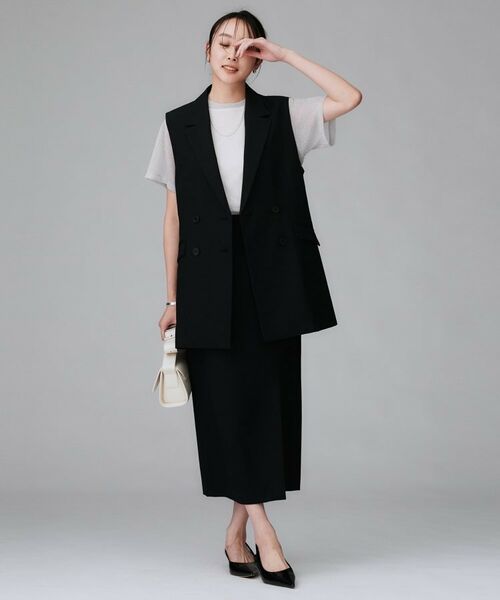 UNTITLED / アンタイトル Tシャツ | 【洗える】ラメシアーTシャツ | 詳細4