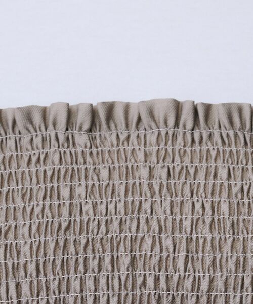 UNTITLED / アンタイトル カットソー | 【コットン100/洗える/Tシャツ】シャーリングドッキングペプラム | 詳細9