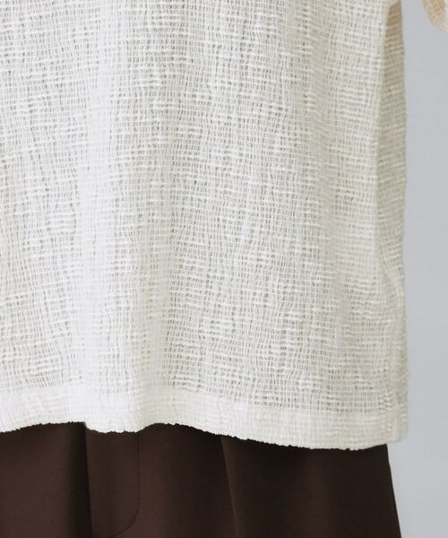 UNTITLED / アンタイトル カットソー | 【五分袖/ジャージトップス】スラブカールマイヤープルオーバー | 詳細20