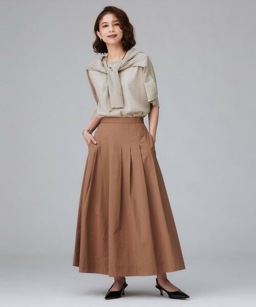 UNTITLED / アンタイトル ニット・セーター | 【アンサンブル可/秋カラー】シアーノースリーブ プルオーバー | 詳細14