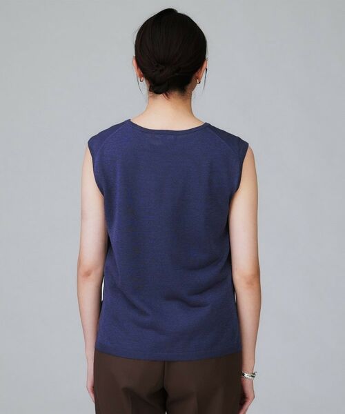 UNTITLED / アンタイトル ニット・セーター | 【アンサンブル可/秋カラー】シアーノースリーブ プルオーバー | 詳細22