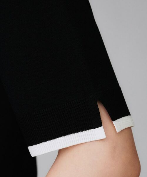 UNTITLED / アンタイトル ニット・セーター | 【アンサンブル可/薄手/洗える】5分袖クルーニット | 詳細20