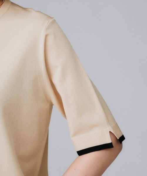 UNTITLED / アンタイトル ニット・セーター | 【アンサンブル可/薄手/洗える】5分袖クルーニット | 詳細29
