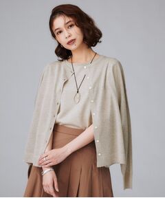 UNTITLED / アンタイトル カーディガン・ボレロ | 【前後2WAY/アンサンブル可/ゆったり】シアーカーディガン