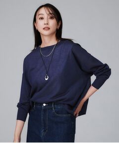 UNTITLED / アンタイトル カーディガン・ボレロ | 【前後2WAY/アンサンブル可/ゆったり】シアーカーディガン