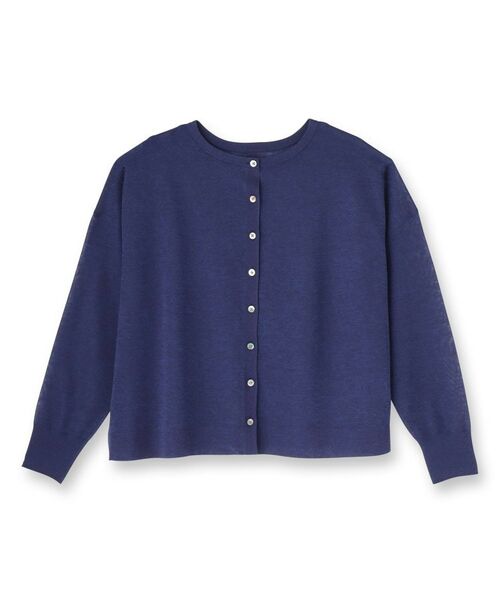 UNTITLED / アンタイトル カーディガン・ボレロ | 【前後2WAY/アンサンブル可/ゆったり】シアーカーディガン | 詳細1