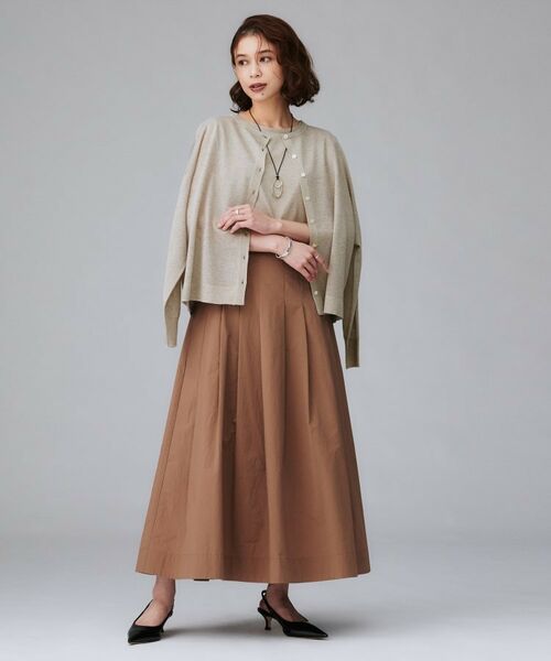 UNTITLED / アンタイトル カーディガン・ボレロ | 【前後2WAY/アンサンブル可/ゆったり】シアーカーディガン | 詳細17