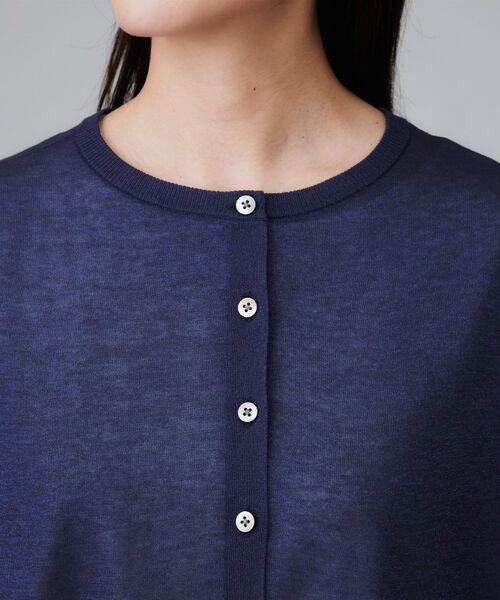 UNTITLED / アンタイトル カーディガン・ボレロ | 【前後2WAY/アンサンブル可/ゆったり】シアーカーディガン | 詳細29