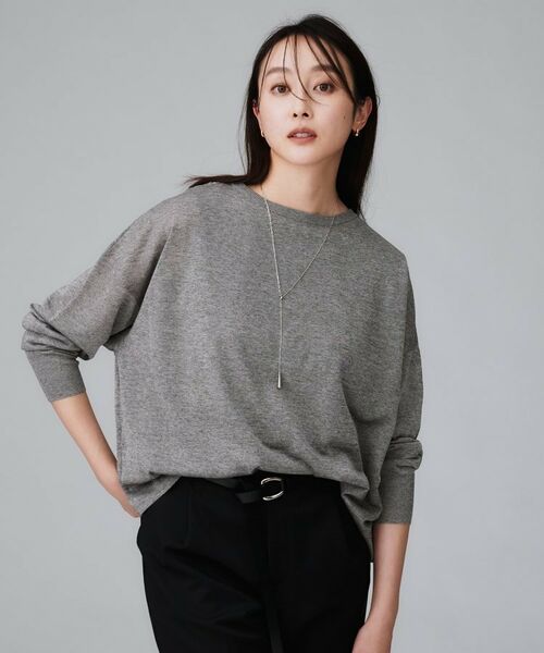 UNTITLED / アンタイトル カーディガン・ボレロ | 【前後2WAY/アンサンブル可/ゆったり】シアーカーディガン | 詳細3