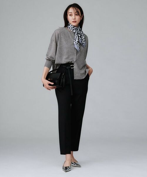UNTITLED / アンタイトル カーディガン・ボレロ | 【前後2WAY/アンサンブル可/ゆったり】シアーカーディガン | 詳細5