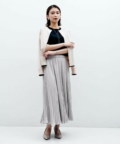 UNTITLED / アンタイトル カーディガン・ボレロ | 【朝晩の羽織に/アンサンブル可/薄手】ベーシッククルーネックカーディガン | 詳細26