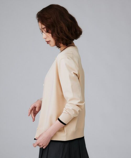 UNTITLED / アンタイトル カーディガン・ボレロ | 【朝晩の羽織に/アンサンブル可/薄手】ベーシッククルーネックカーディガン | 詳細27