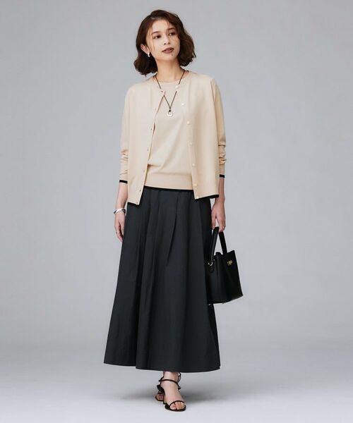 UNTITLED / アンタイトル カーディガン・ボレロ | 【朝晩の羽織に/アンサンブル可/薄手】ベーシッククルーネックカーディガン | 詳細28