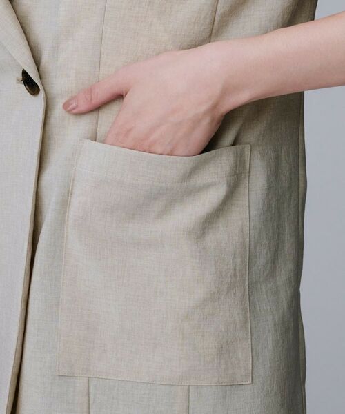 UNTITLED / アンタイトル テーラードジャケット | 【吸水速乾/洗える】ハーフスリーブジャケット | 詳細15
