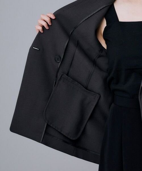 UNTITLED / アンタイトル テーラードジャケット | 【UVカット/接触冷感/洗える/テーラード】ライトウェイト ハーフスリーブジャケット | 詳細17
