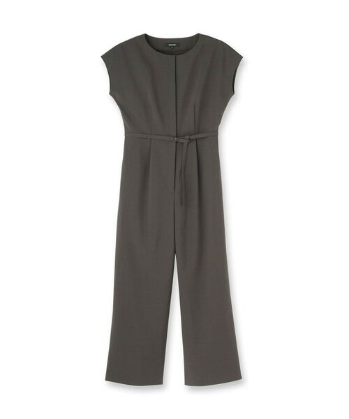 UNTITLED / アンタイトル サロペット・オールインワン | 【きれいめ/オールインワン】梳毛調合繊コンビネゾン | 詳細1