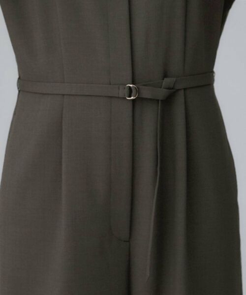 UNTITLED / アンタイトル サロペット・オールインワン | 【きれいめ/オールインワン】梳毛調合繊コンビネゾン | 詳細12