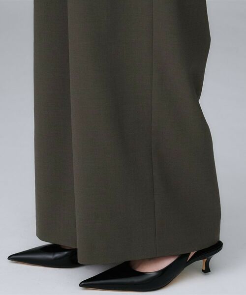 UNTITLED / アンタイトル サロペット・オールインワン | 【きれいめ/オールインワン】梳毛調合繊コンビネゾン | 詳細15