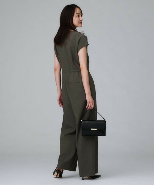 UNTITLED / アンタイトル サロペット・オールインワン | 【きれいめ/オールインワン】梳毛調合繊コンビネゾン | 詳細4