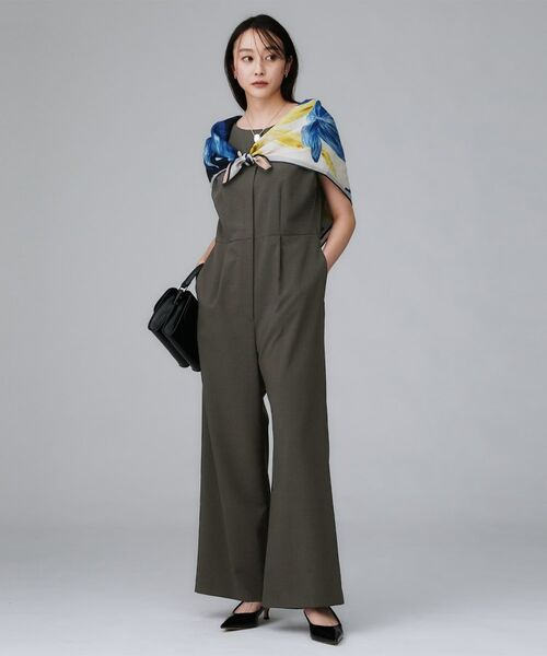 UNTITLED / アンタイトル サロペット・オールインワン | 【きれいめ/オールインワン】梳毛調合繊コンビネゾン | 詳細5