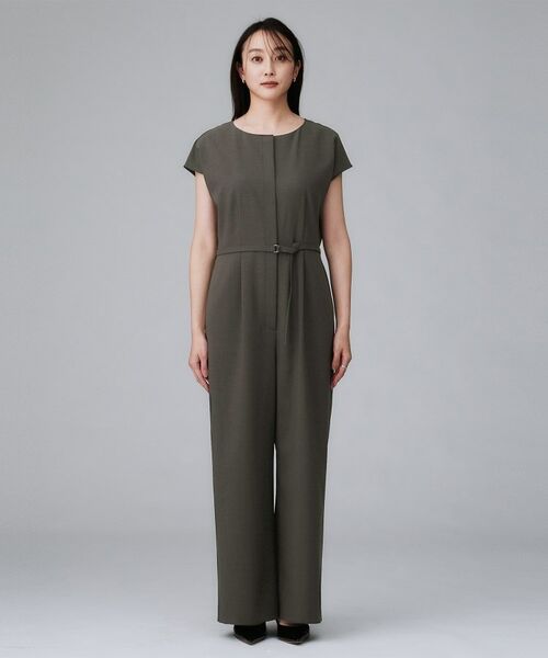 UNTITLED / アンタイトル サロペット・オールインワン | 【きれいめ/オールインワン】梳毛調合繊コンビネゾン | 詳細7