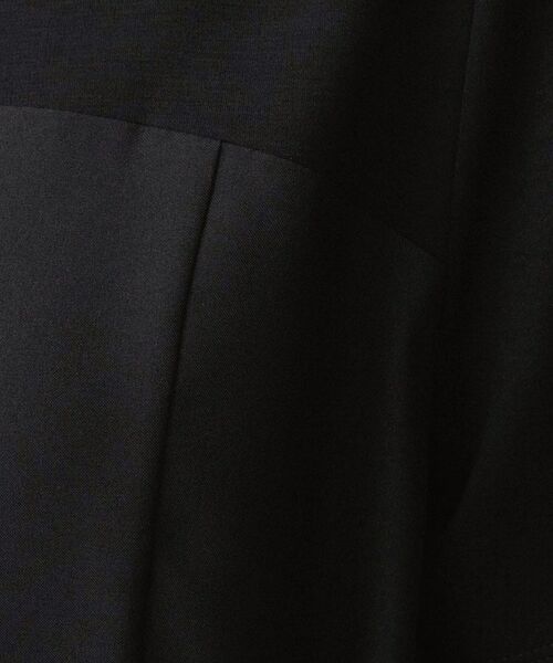UNTITLED / アンタイトル ロング・マキシ丈ワンピース | 【きれいめカジュアル/セミフレア】異素材ドッキングワンピース | 詳細5