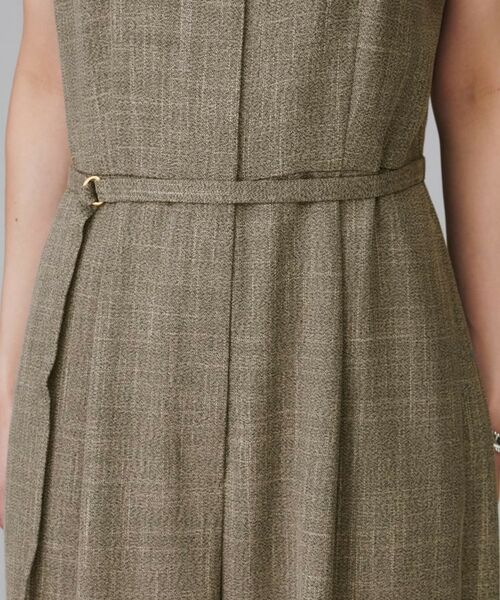 UNTITLED / アンタイトル サロペット・オールインワン | 【接触冷感/オールインワン/洗える】梳毛調合繊コンビネゾン | 詳細12