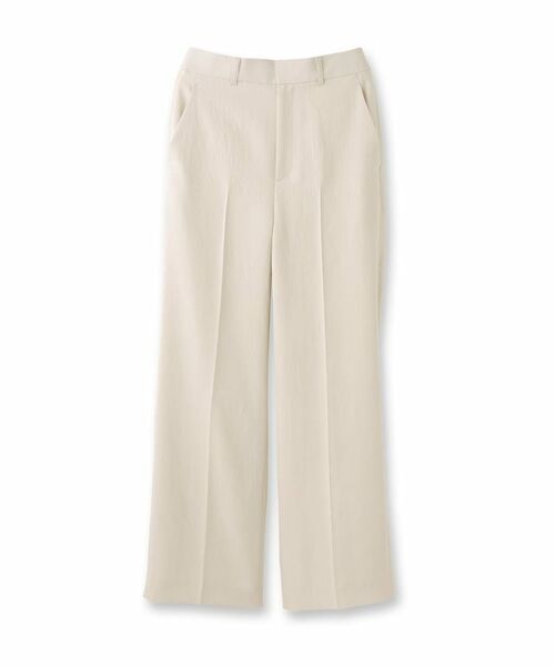 UNTITLED / アンタイトル パンツ | 【後ろウエストゴム】ツイルセミフレアパンツ | 詳細1