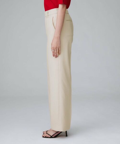 UNTITLED / アンタイトル パンツ | 【後ろウエストゴム】ツイルセミフレアパンツ | 詳細11
