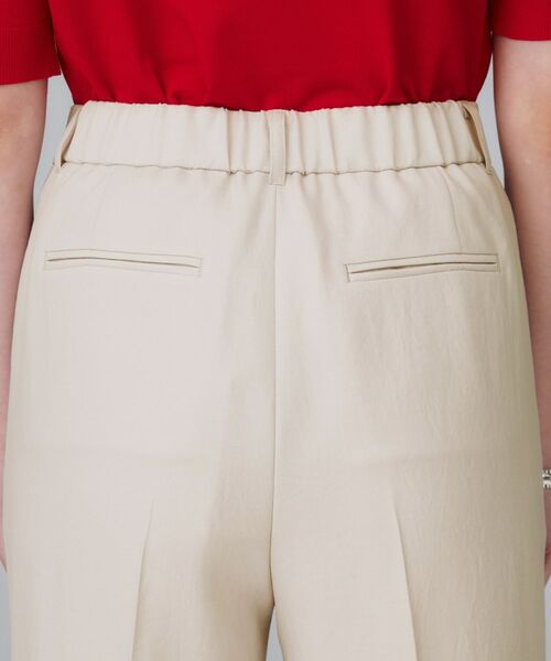 UNTITLED / アンタイトル パンツ | 【後ろウエストゴム】ツイルセミフレアパンツ | 詳細14