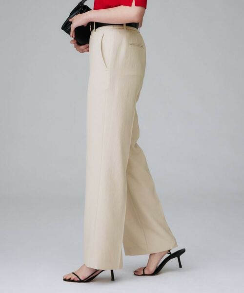 UNTITLED / アンタイトル パンツ | 【後ろウエストゴム】ツイルセミフレアパンツ | 詳細7