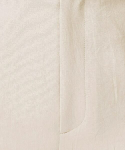 UNTITLED / アンタイトル パンツ | 【後ろウエストゴム】ツイルセミフレアパンツ | 詳細9
