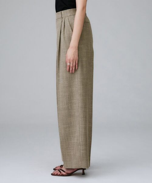 UNTITLED / アンタイトル パンツ | 【セットアップ可】梳毛調合繊2タックワイドパンツ | 詳細14