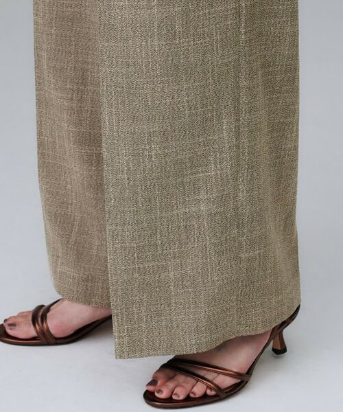 UNTITLED / アンタイトル パンツ | 【セットアップ可】梳毛調合繊2タックワイドパンツ | 詳細20